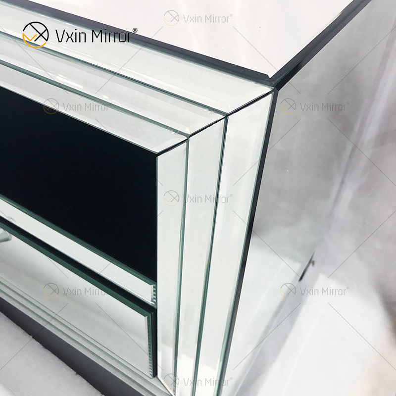 Vxin Popular Moderno Vidro Espelhado Suporte de TV Armário de Exibição Armário de Espelho