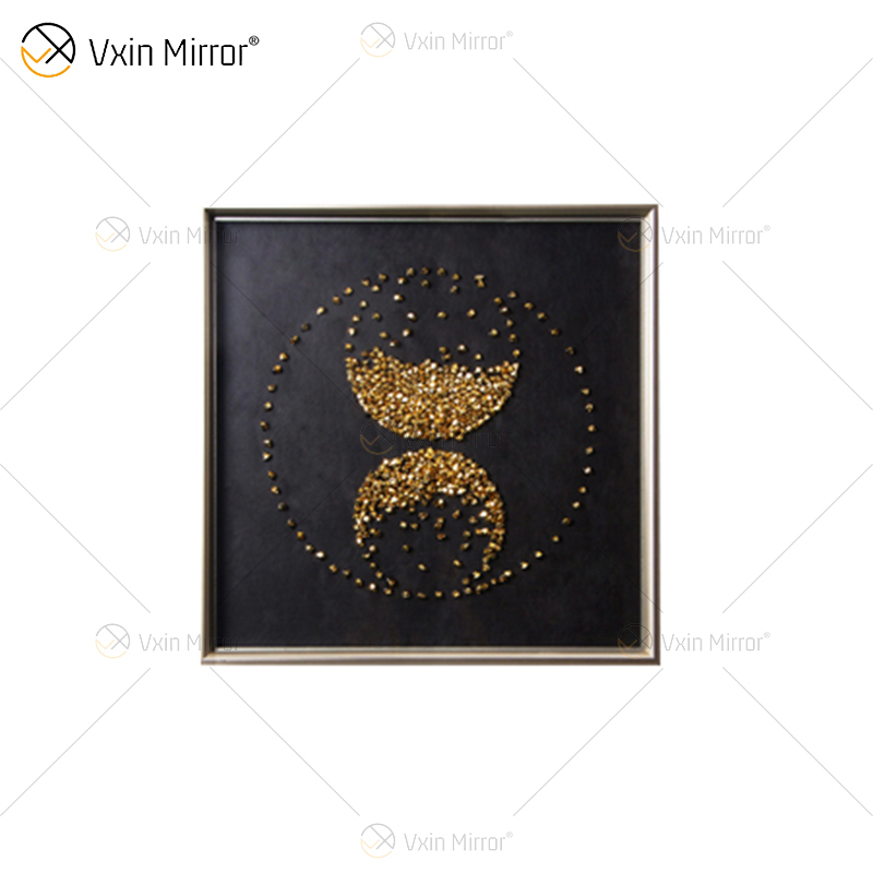 Móveis de luxo Vxin WXPA-014 Ayatul Kursi Parede Arte Metal Abstrato Pintura Decorativa para Sala de Estar à Venda
