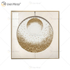 Design Moderno Vxin WXPA-015 Metal Parede Arte Decoração Peças de Decoração para Casa Luxo Sala de Estar para Casa Conjunto para Venda