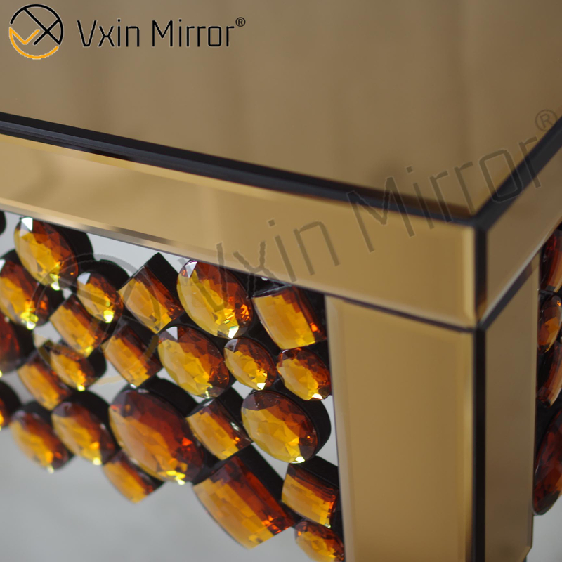 Vxin WXF-049 OEM Factory Chinese Factory Espelho Estreito Mesa Console Com Pernas Longas