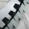 Alta Qualidade WXM-1138 Decoração de Parede Diamante Prata 3D Espelho Pendurado na Parede