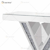 2022 Novos produtos Mesa de console de designer Mesas de console espelhadas de cristal de diamante esmagado