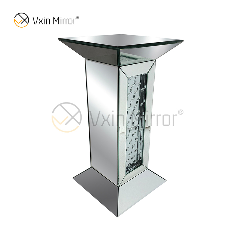 Mesa lateral Vxin Móveis Espelhados WXF-764 Moderno Elegante Cristal Diamante