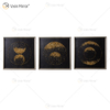 Móveis de luxo Vxin WXPA-014 Ayatul Kursi Parede Arte Metal Abstrato Pintura Decorativa para Sala de Estar à Venda