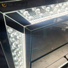 WXF-2140 Contas Octogonais LED Moda Simples Três Gavetas R Armário LED Combinar Espelho LED Plugue Personalizado
