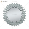 Alta Qualidade WXM-1138 Decoração de Parede Diamante Prata 3D Espelho Pendurado na Parede