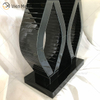 Mesa de console de espelho para móveis simples geométrico prismático moderno WXF-129