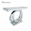 Novo estilo WXF-536 mesa de console 2022 corredor luxo prata mesas de console