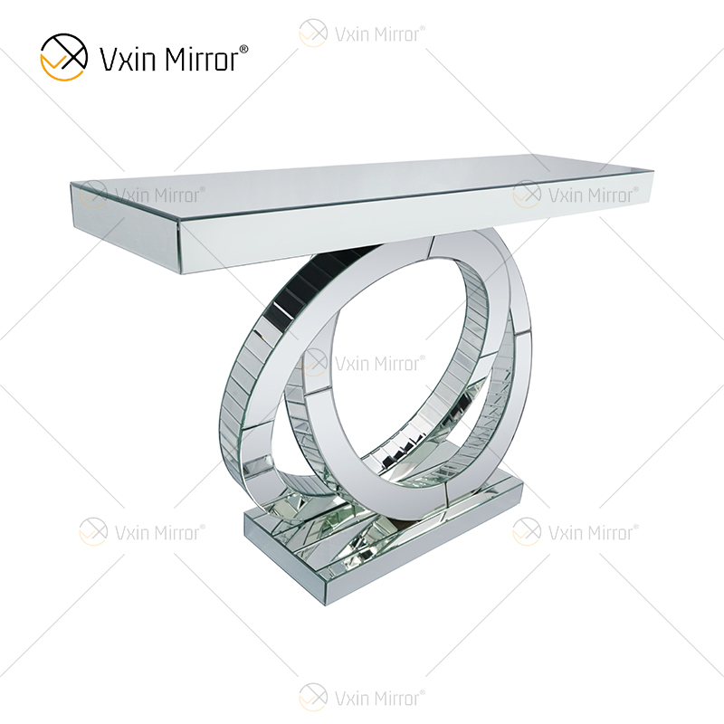 Novo estilo WXF-536 mesa de console 2022 corredor luxo prata mesas de console