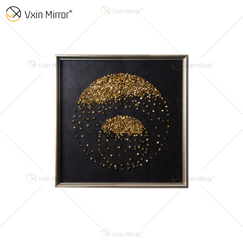 Móveis de luxo Vxin WXPA-014 Ayatul Kursi Parede Arte Metal Abstrato Pintura Decorativa para Sala de Estar à Venda