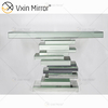 Atacado Elegante WXF-011 Espelho Prata Charmoso Mesa Console para Móveis Luxo