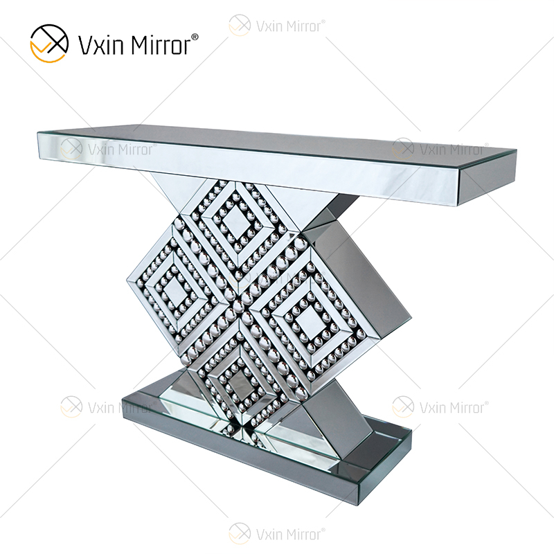 Venda imperdível WXF-105 reprodução antiga direto da fábrica mesa console espelho com placa espelhada