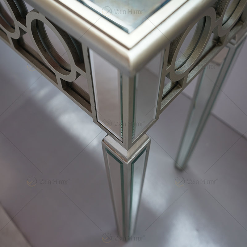 Mesa lateral com diamante brilhante WXWF-638 para sala de estar