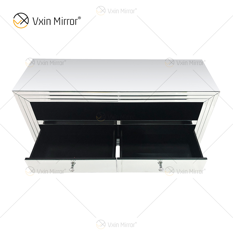Vxin Popular Moderno Vidro Espelhado Suporte de TV Armário de Exibição Armário de Espelho