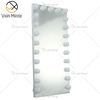 Kit de luzes de vaidade led Hollywood com lâmpadas reguláveis para espelho de corpo inteiro e espelho de parede de banheiro WXDL-124