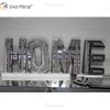 AMOR E CASA Decoração de casa doce e adorável Espelhos Morden Wall Decoração Diamante