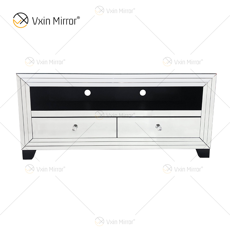 Vxin Popular Moderno Vidro Espelhado Suporte de TV Armário de Exibição Armário de Espelho
