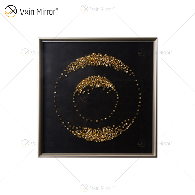 Móveis de luxo Vxin WXPA-014 Ayatul Kursi Parede Arte Metal Abstrato Pintura Decorativa para Sala de Estar à Venda
