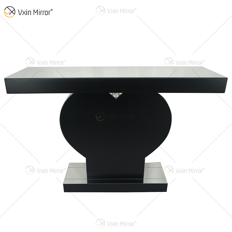 Venda Direta da Fábrica WXF-508 Mesa de Console Espelho Mesas de Console em Forma de Coração de Cristal Diamante