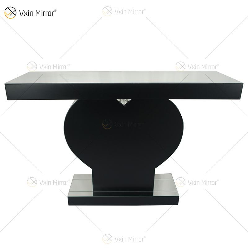 Venda Direta da Fábrica WXF-508 Mesa de Console Espelho Mesas de Console em Forma de Coração de Cristal Diamante