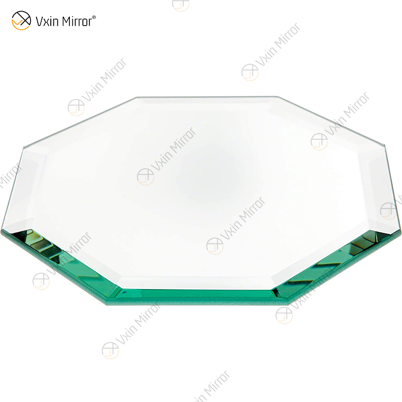 Espelho de borda chanfrada personalizado moderno telha cerâmica lobby decoração de parede para casa venda imperdível espelho arte de parede decoração de casa para uso doméstico