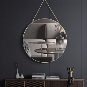 Golden Vxin WXM-0307 Decoração de Parede Exclusivo Moldura de Metal Dourada Espelhos Decorativos Espelho de Parede Luxo