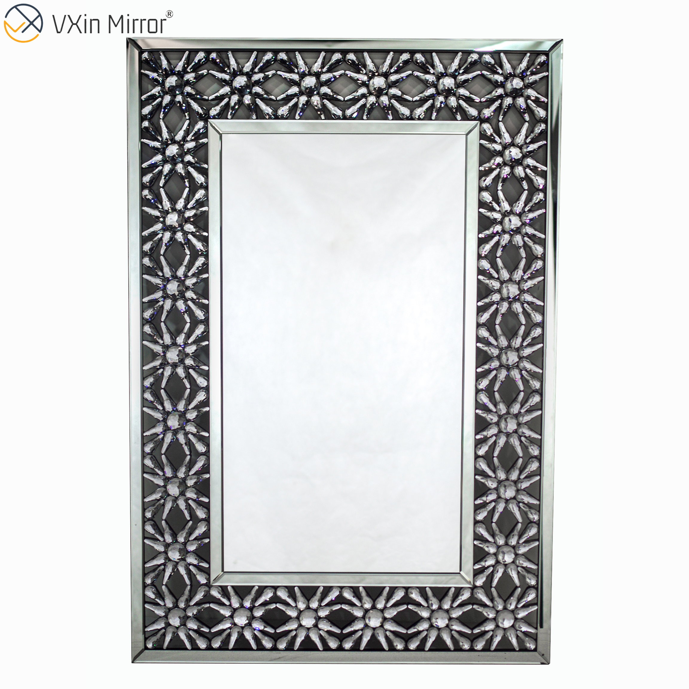 Estilo único Vxin Prata Moderno Espelho Móveis Cristal Estilo Francês Mesa Console com Espelho