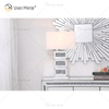 Fornecimento de fábrica WXTL-141 Moderno Cristal Prata Acrílico LED Lâmpada Espelho de Mesa para Luz Quente