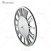 Venda imperdível WXMC-04 Moderno Decorativo de Parede Elegante Design Numeral Romano Prata e Ouro Relógio Espelho de Parede