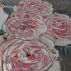 Incrível qualidade Vxin pérola diamante metal parede arte decoração decoração de casa luxo sala de estar emoldurada para casa conjunto para venda