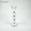 Vxin Espelho Popular VX-08 Prata Elegante Castiçal Castiçal de Cristal