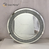 Atacado Móveis para Casa Mesa Console Com Espelho Moderno Cristal Esmagado Diamante Mesas Console