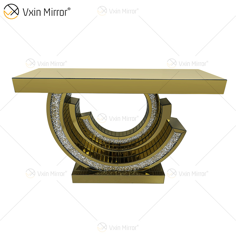 Venda direta da fábrica WXF-506A 3C mesa de console espelhada de luxo mesas de console modernas