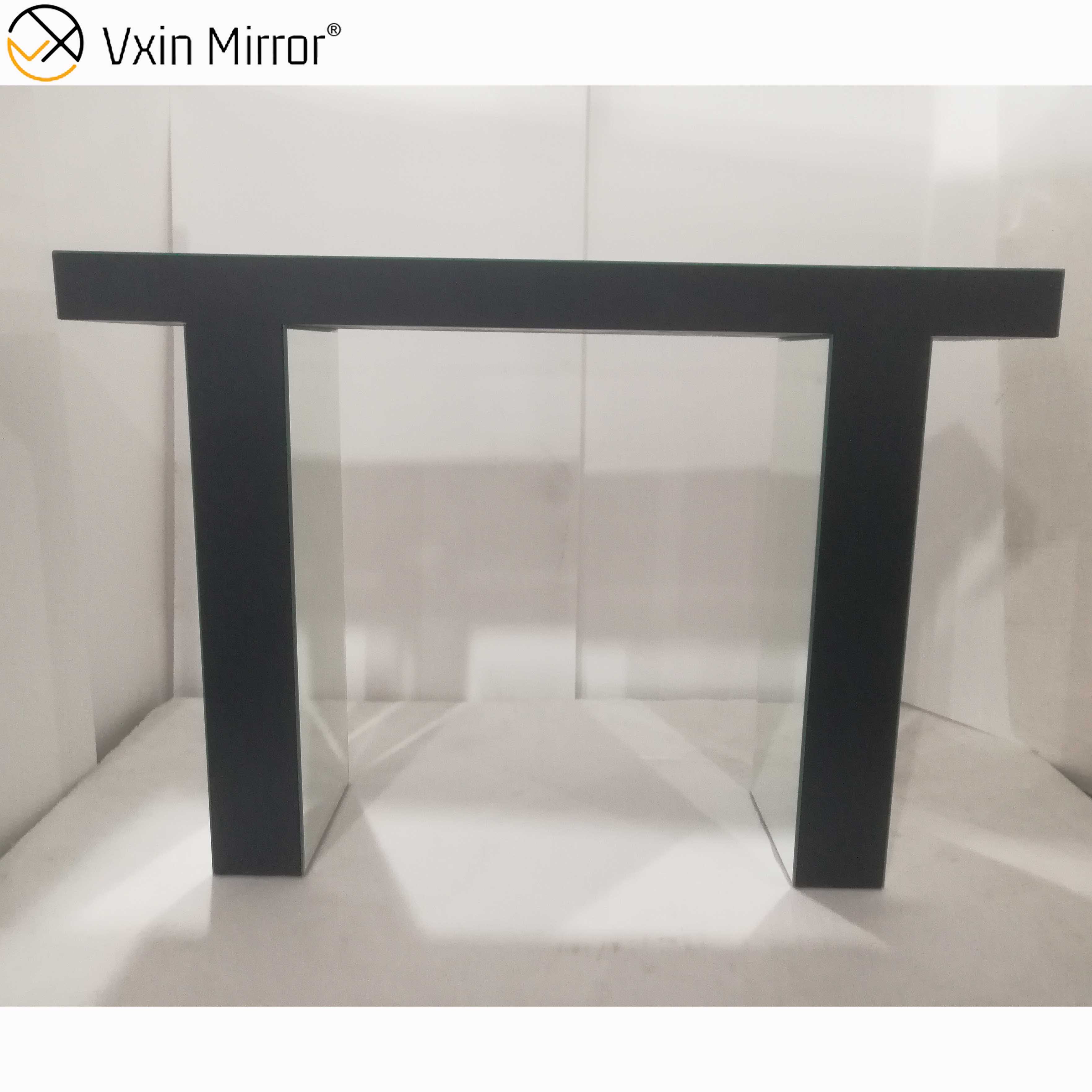 Secretária Espelhada Maquiagem Toucador Espelhado Toucador Móveis Console de Vidro Mesa de Estudo Quarto Escritório Home Office WXWF-731