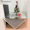 Fornecimento de fábrica WXWF-711 mesa lateral de diamante triturado mesa de centro moderna