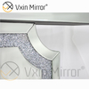 Mesas de console baratas WXF-013 estilo moderno 2022 prata cristal diamante mesas console