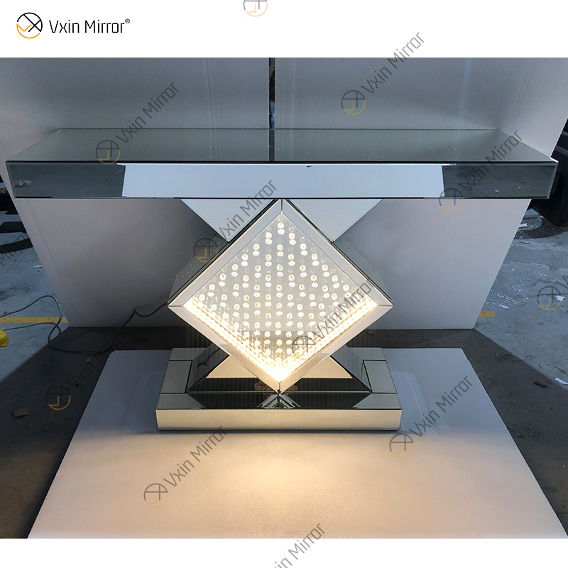 RECOMENDADO WXF-520 LED Mesa Console Miroir Decorações de Parede Para Mesas de Console Doméstico