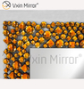 Espelho de parede marrom barato WXM-1051 de alta qualidade para decoração de parede de cristal