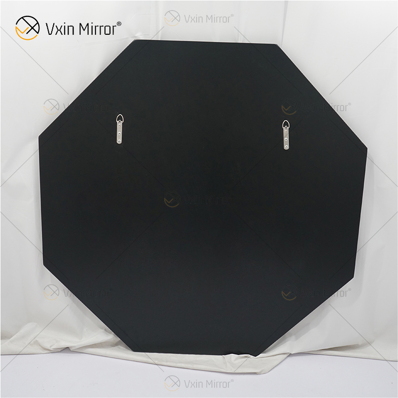 Crystal Crush Diamond Silver Espelho Octogonal Prata para Decoração de Parede Pendurar Moldura Menos Espelho Decoração Diamante WXM-1780