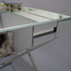Mesa Lateral WXMF-39 Café Triturado Diamante Brilhante para Sala de Estar