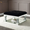 Moderna mesa de centro espelhada WXF-601 brilhante mesa lateral para sala de estar conjunto com sofá para conjunto