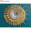 O mais novo Vxin WXPP-39 3D Abstract Wall Art Metal Wall Art Decor Home Decor Luxo Sala de Estar Emoldurada para Casa Conjunto para Venda