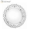 Espelho VXin WXM-1124 Moden Vidro Prata Espelho de Parede Decoração de Casa para Sala de Estar Quarto