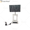 Vxin Supply WXTL-060 Moderno Lâmpada Espelho Prata Cristal Esmagado para Quarto