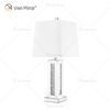 Fornecimento de fábrica WXTL-081 moderno espelho de mesa de cristal prateado para quarto