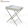 Vxin Espelho WXT-039 Decoração Moderna Prata Aço Inoxidável Bandeja Espelhada