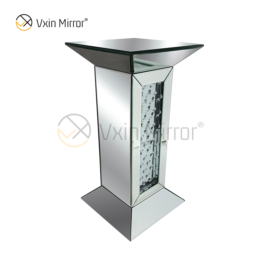 Mesa lateral Vxin Móveis Espelhados WXF-764 Moderno Elegante Cristal Diamante
