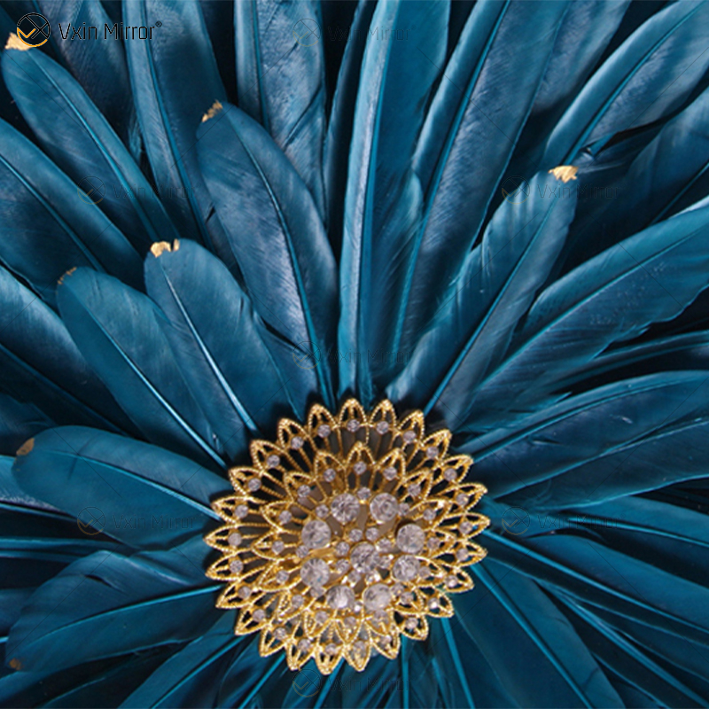 A mais nova pintura de flores Vxin WXPA-01 para decoração de casa arte de parede metal pendurada imagem para sala de estar à venda