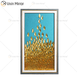 Vintage Chassical Gold Retro Bronze Home Decor WXPP-64 Nordic Canvas Art Pintura Luxo Sala de Estar Parede Arte