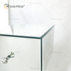 Mesa Lateral Decoração WXF-980 Moderna Prata Cristal Espelhada Mesa Lateral Com Gaveta